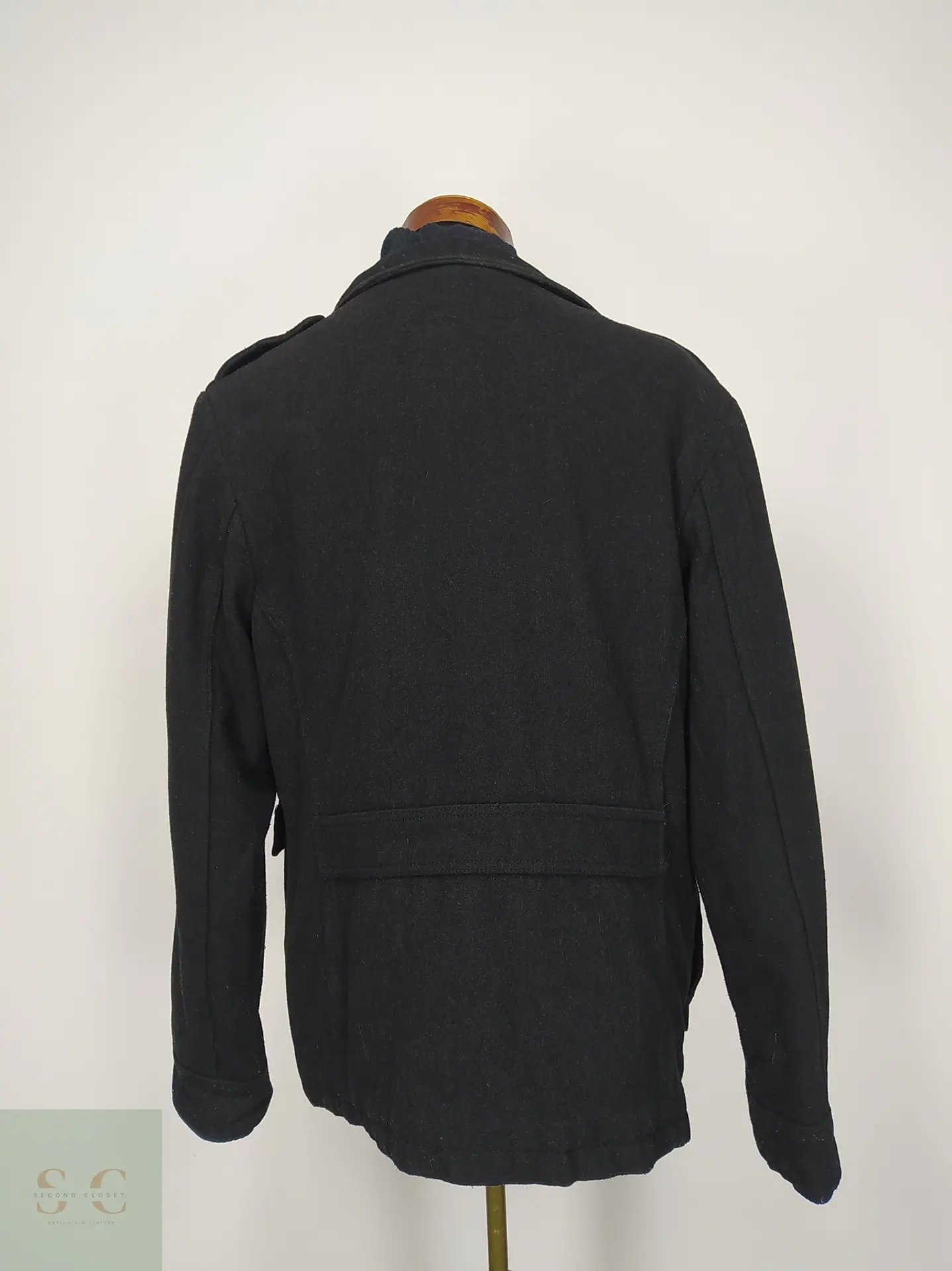 Chaquetón Utilitario de Paño Estilo Militar Merona Talla S 7