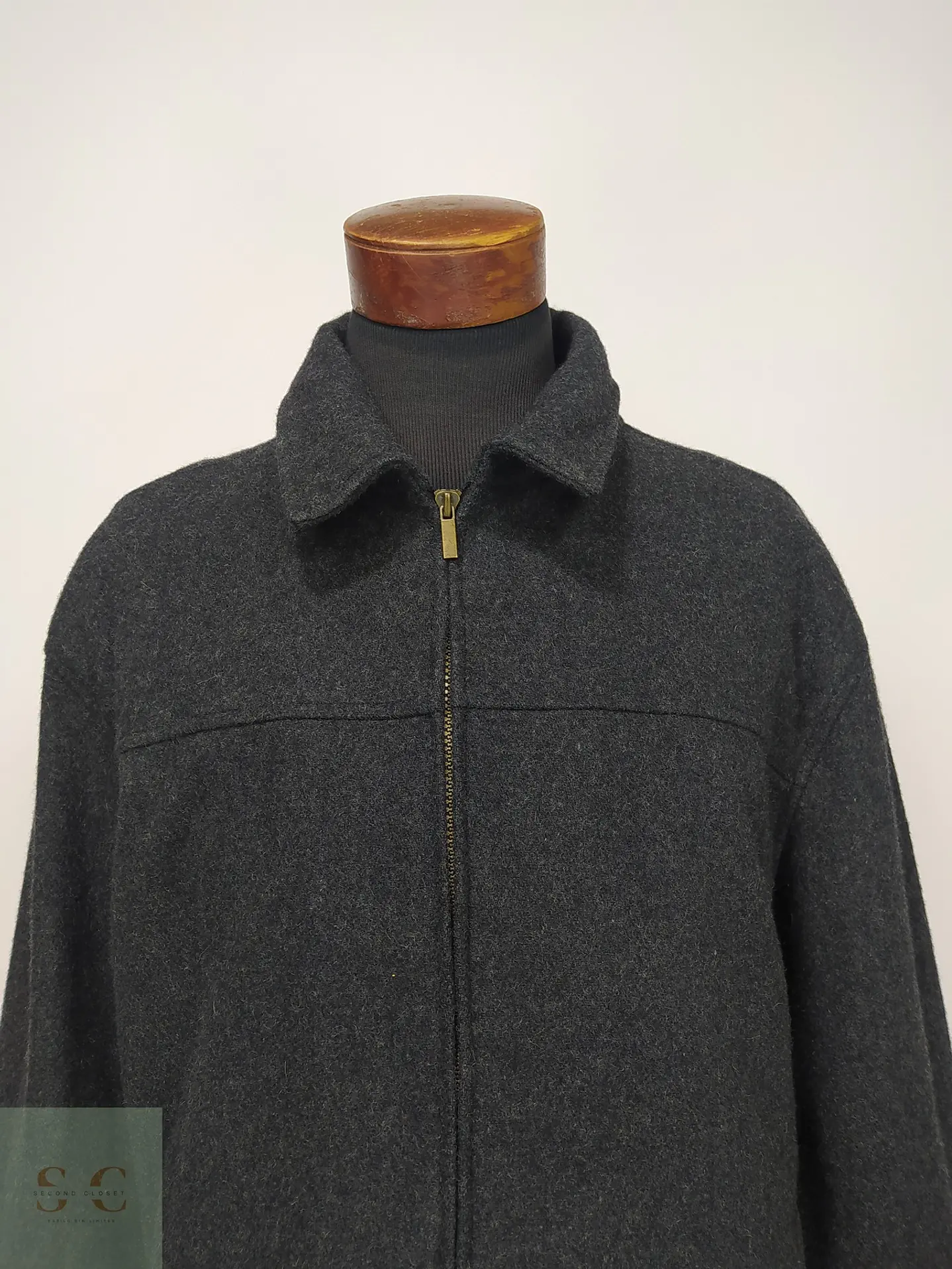 Chaqueta de Paño Gris Marengo Cherokee Talla XXL 3
