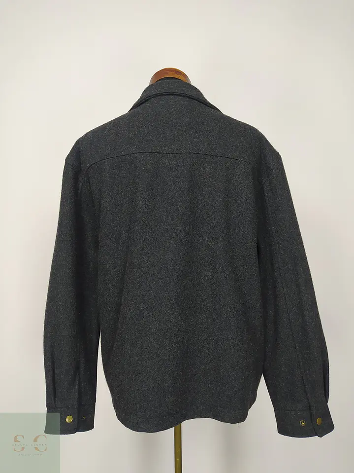 Chaqueta de Paño Gris Marengo Cherokee Talla XXL 6