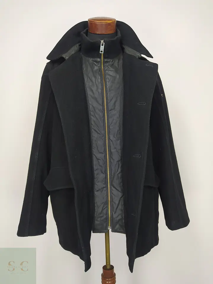 Chaquetón Utilitario de Paño Negro Camel Active Talla SM 5