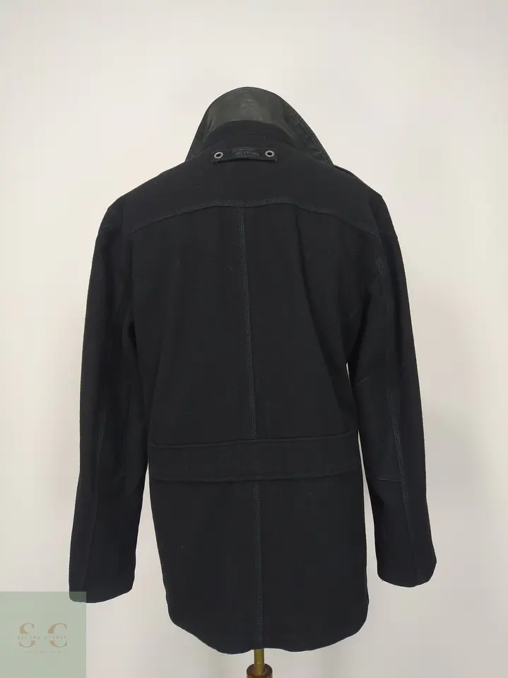 Chaquetón Utilitario de Paño Negro Camel Active Talla SM 9
