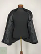 Chaquetón Estilo Militar M-65 en Paño Negro Shine High Class Talla SM - Miniatura 7