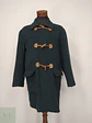 Abrigo Duffle Coat Verde Forestal en Paño de Lana Charles Valentino Talla L - Miniatura 2