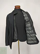 Chaquetón de Paño Marengo con Doble Cuello Urbano Papier Mais Talla SM - Miniatura 6