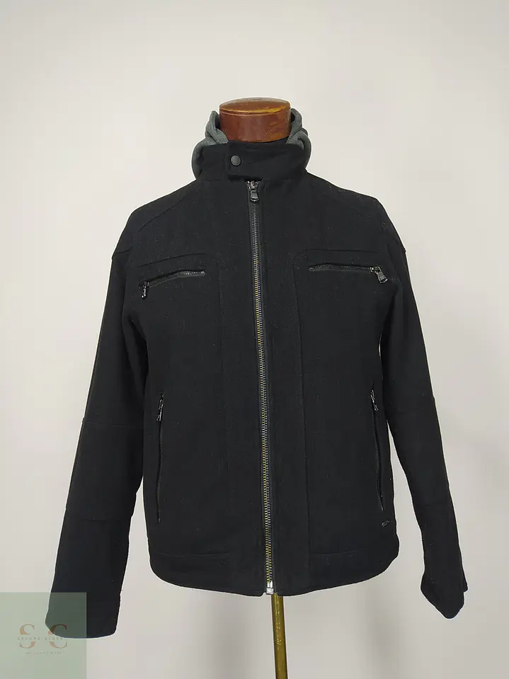 Chaqueta Urbana de Paño con Capucha Calvin Klein Talla S 2