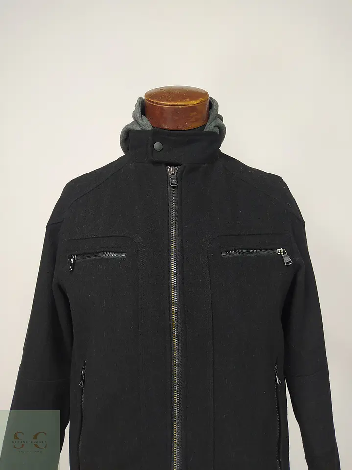 Chaqueta Urbana de Paño con Capucha Calvin Klein Talla S 3