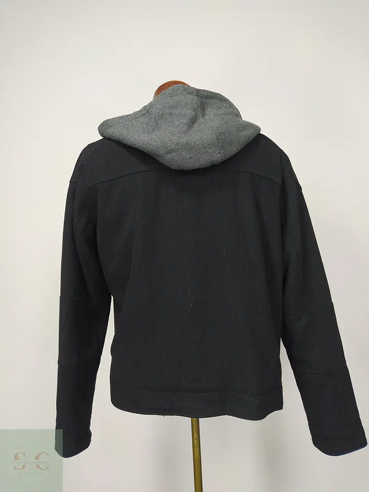 Chaqueta Urbana de Paño con Capucha Calvin Klein Talla S 8