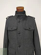 Chaquetón de Paño Estilo Militar Gris Plomo Black Rivet Talla XS - Miniatura 3
