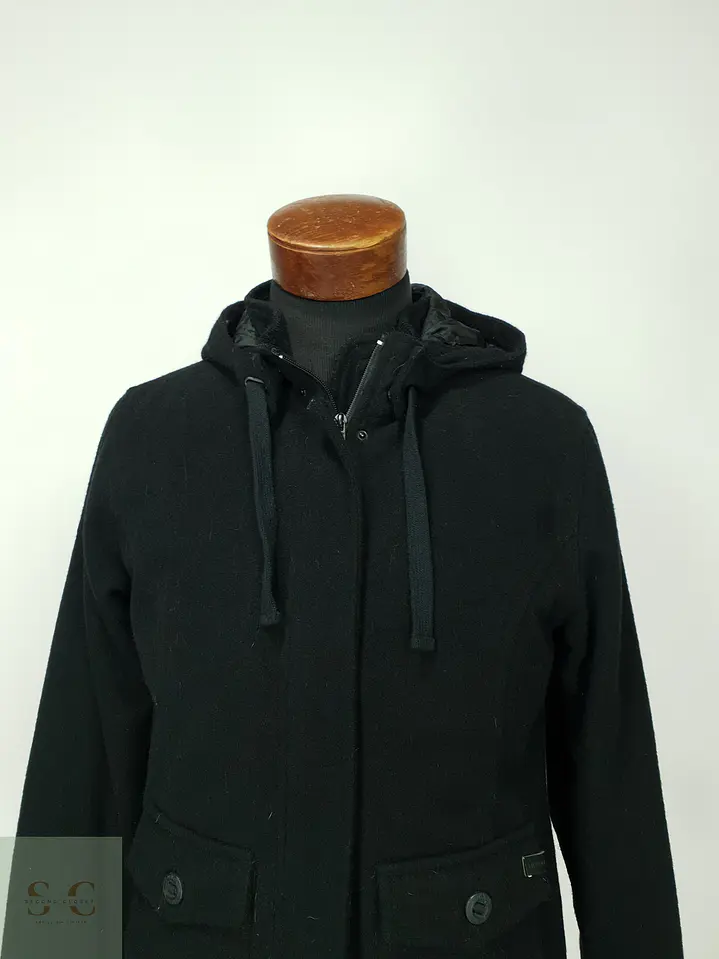 Chaqueta Bomber de Lana con Capucha Capitonada Nixon Talla S 3