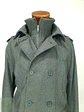 Abrigo Cruzado estilo Peacoat con Cuello Interior Tejido H&M Talla LXL - Miniatura 3