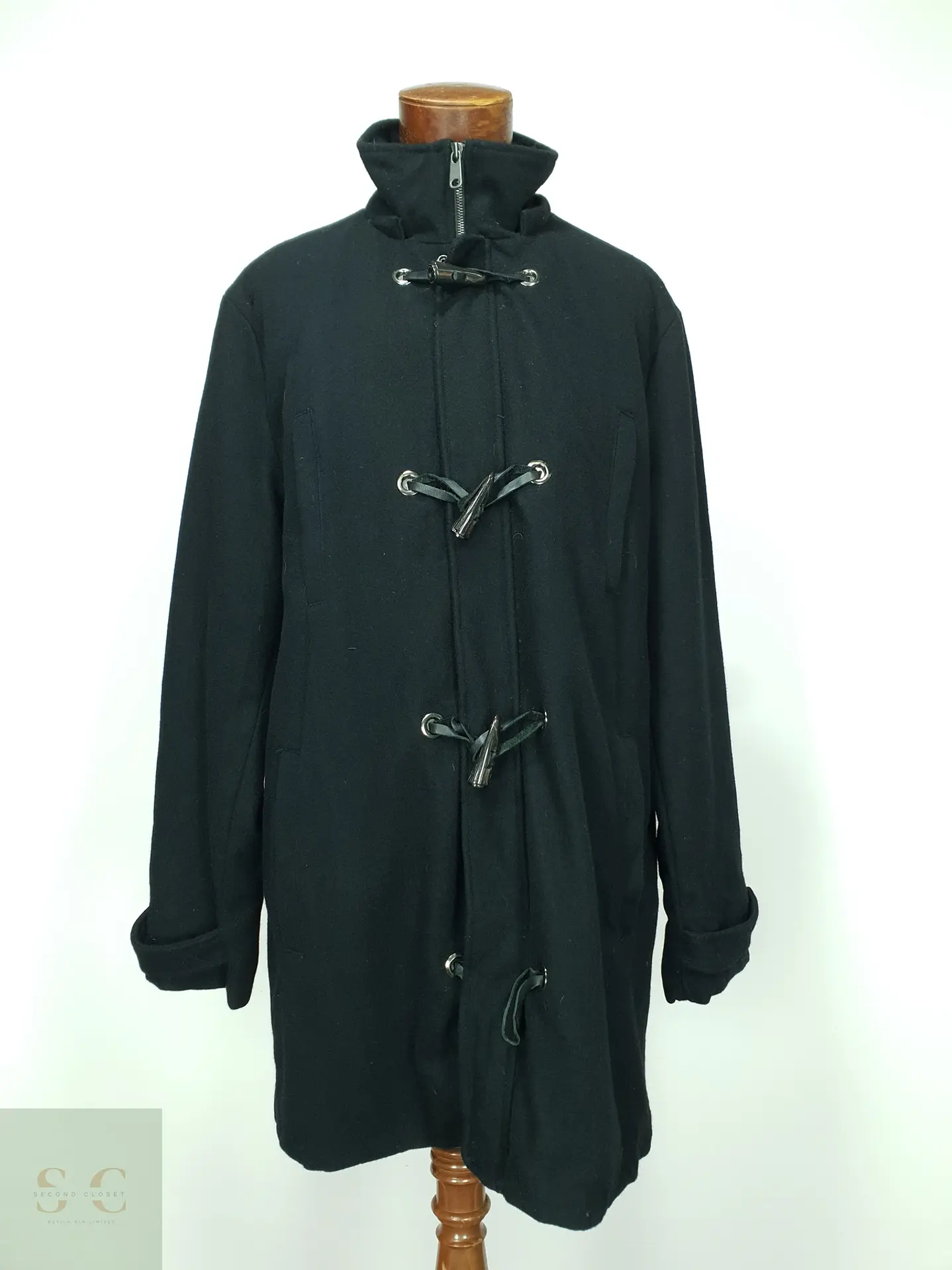 Abrigo Montgomery de Paño con Forro Acolchado I-N-C International Concepts Talla XXL 2