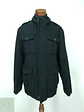 Chaqueta Corta de Paño de Lana Estilo Militar con Cuello Tejido Merona Talla XL - Miniatura 2