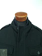 Chaqueta Corta de Paño de Lana Estilo Militar con Cuello Tejido Merona Talla XL - Miniatura 4
