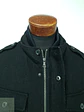 Chaqueta Corta de Paño de Lana Estilo Militar con Cuello Tejido Merona Talla XL - Miniatura 5