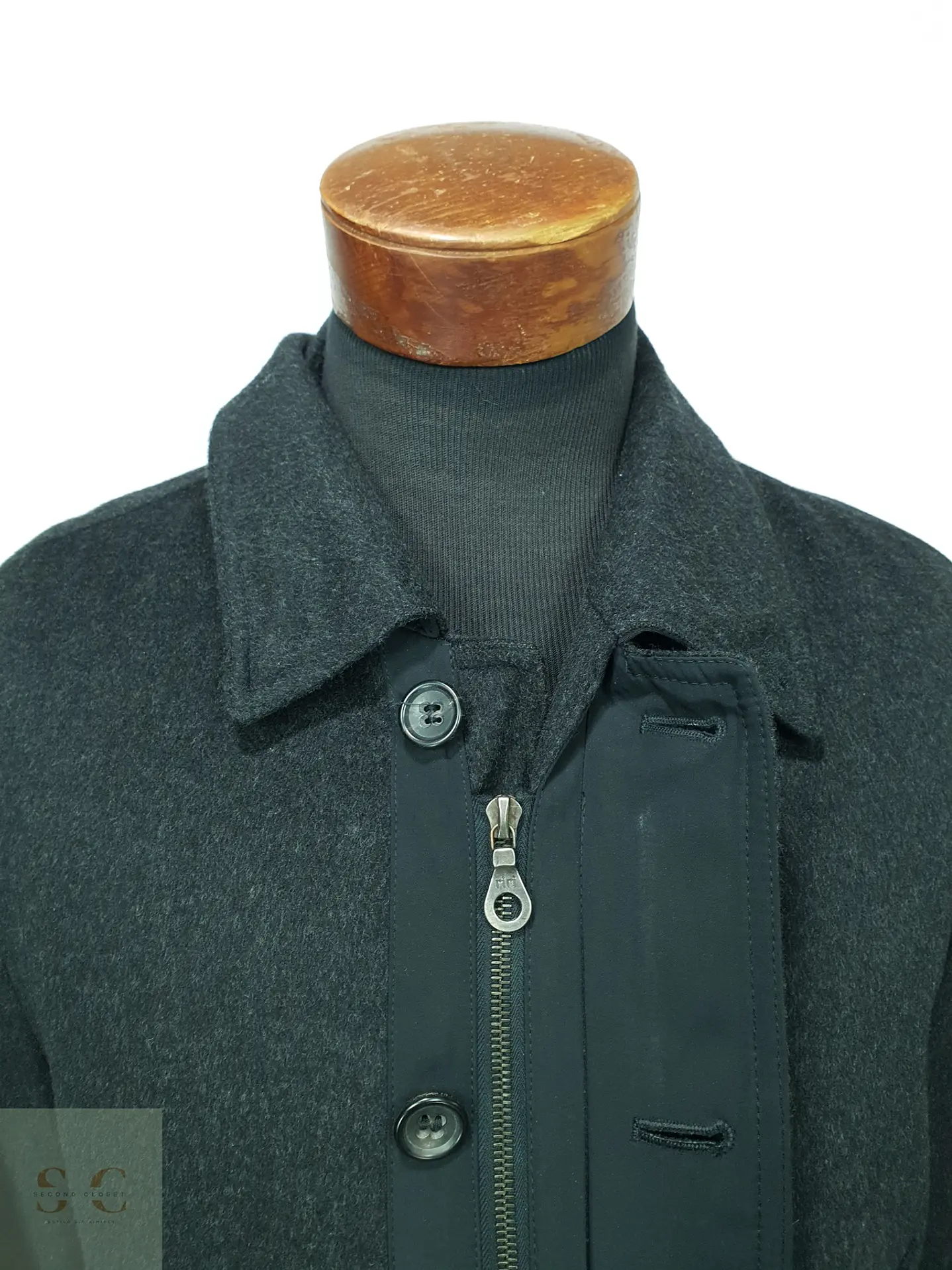 Abrigo Técnico de Paño Lana-Cachemira con Membrana Gore-Tex Schneider Talla L 5
