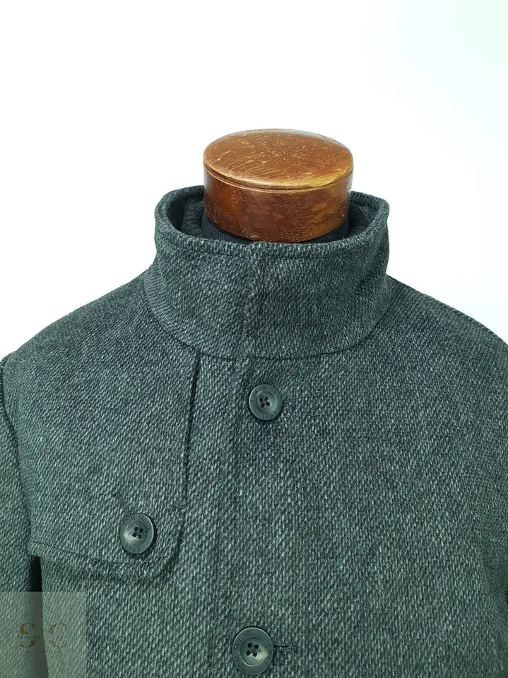 Abrigo Urbano de Paño con Cuello Alto y Pechera Acolchada Tom Tailor Talla XL 5