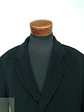 Abrigo Clásico Masculino en Paño Negro Abrams Talla XL - Miniatura 5