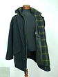Chaquetón Clásico de Paño de Lana con Cuello Alto y Forro Tartán Aulbach Brothers Talla XXXXL - Miniatura 7