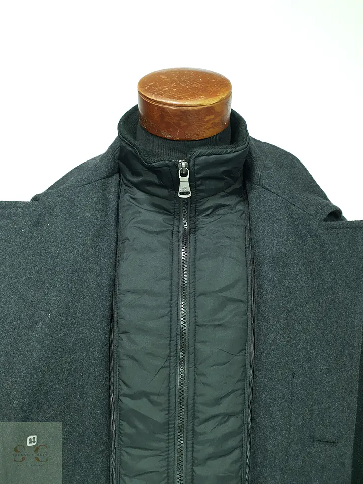 Abrigo Urbano de Paño con Pechera Desmontable y Cierre Doble MC NEAL Talla XL 6