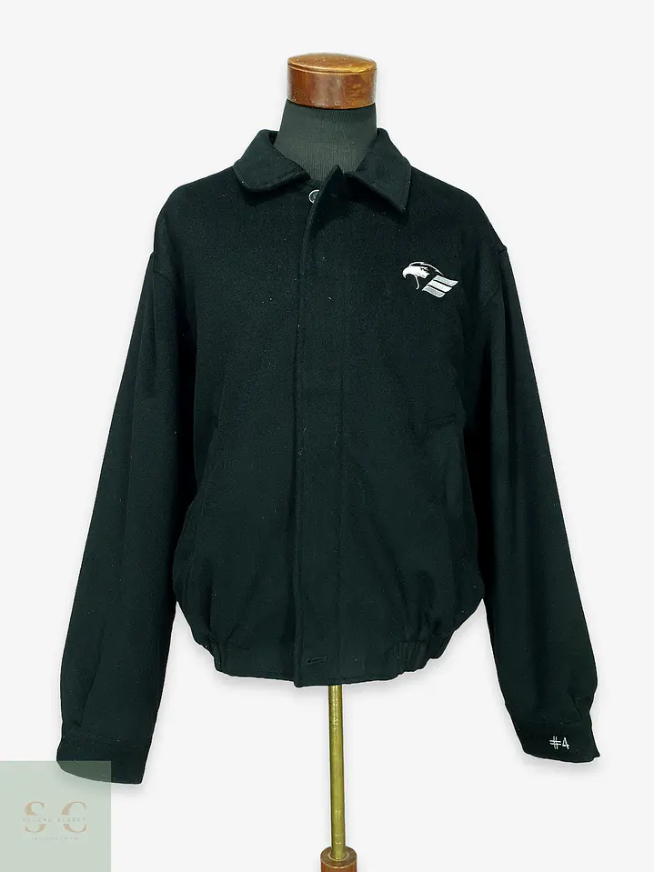 Chaqueta Bomber de Paño en Lana y Cashmere Kirkland Talla XXXL 1