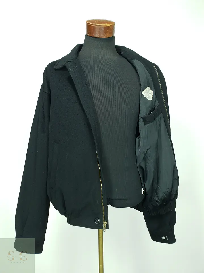 Chaqueta Bomber de Paño en Lana y Cashmere Kirkland Talla XXXL 6