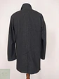 Sobretodo Minimalista de Paño de Lana Gris Plomo Gap Talla SM - Miniatura 7