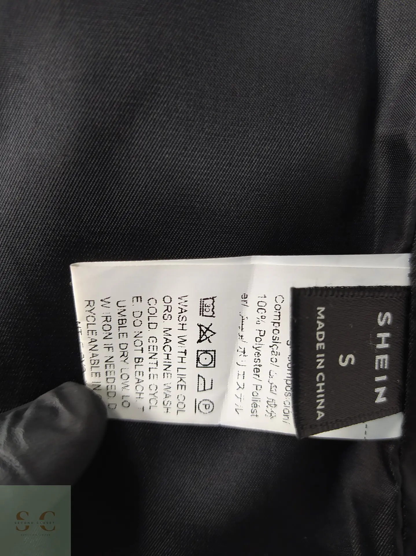 Abrigo Básico Minimalista en Tono Camel SHEIN Talla M 8