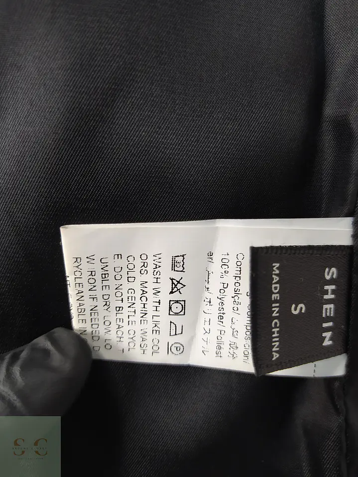 Abrigo Básico Minimalista en Tono Camel SHEIN Talla M 8