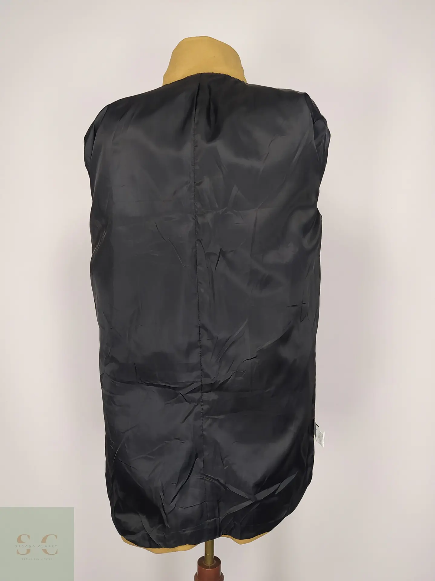 Abrigo Básico Minimalista en Tono Camel SHEIN Talla M 9