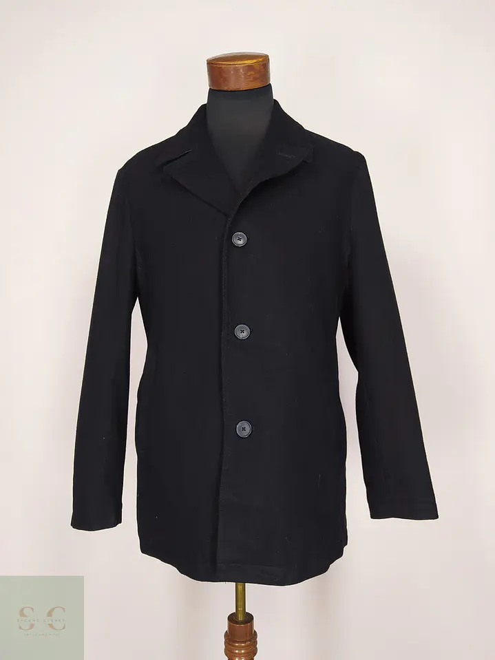 Abrigo Corto de Paño Estilo Car Coat Michael Kors Talla L 2