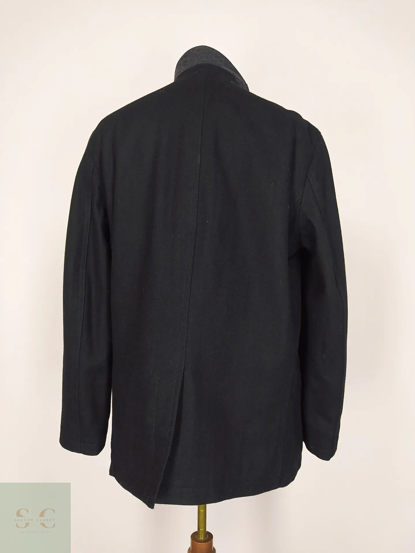 Abrigo Corto de Paño Estilo Car Coat Michael Kors Talla L 7
