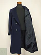 Abrigo Largo Cruzado de Paño Vintage con Martingala Bloomingdale's Talla M - Miniatura 5