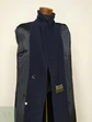 Abrigo Largo Cruzado de Paño Vintage con Martingala Bloomingdale's Talla M - Miniatura 9