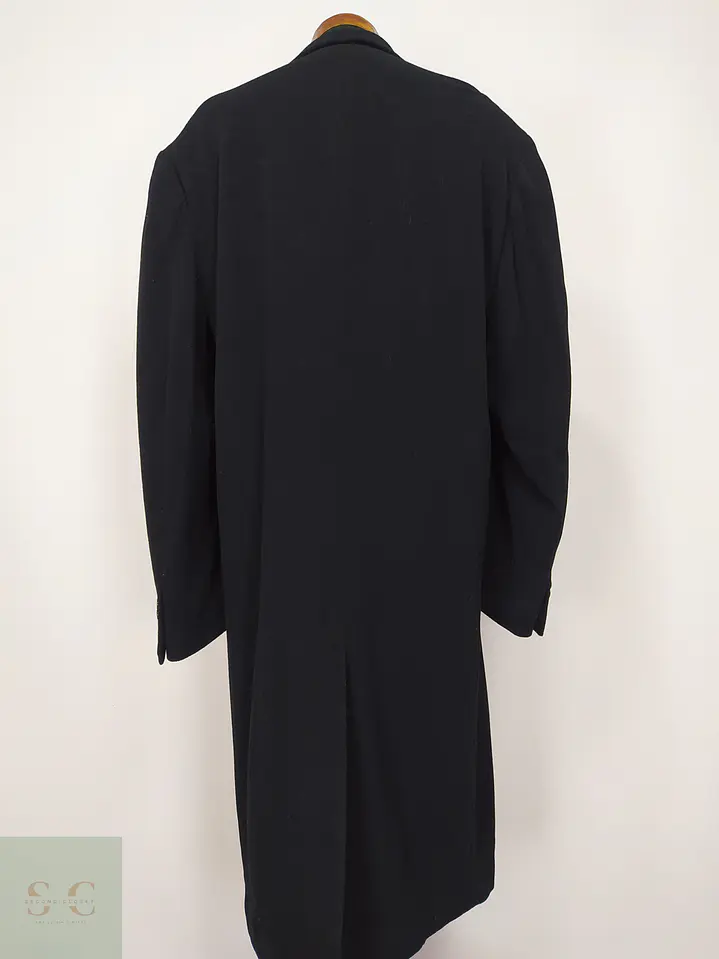 Abrigo Largo Monopecho en Paño con Cachemira Nautica Talla XXL 8