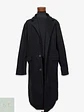 Abrigo Largo Minimalista de Botonadura Simple Talla XXXL - Miniatura 1