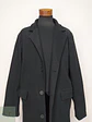 Abrigo Largo Minimalista de Botonadura Simple Talla XXXL - Miniatura 3