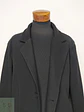 Abrigo Largo Minimalista de Botonadura Simple Talla XXXL - Miniatura 4