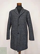Abrigo Recto en Paño Texturizado Melange DKNY Talla L - Miniatura 2