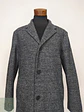 Abrigo Recto en Paño Texturizado Melange DKNY Talla L - Miniatura 3