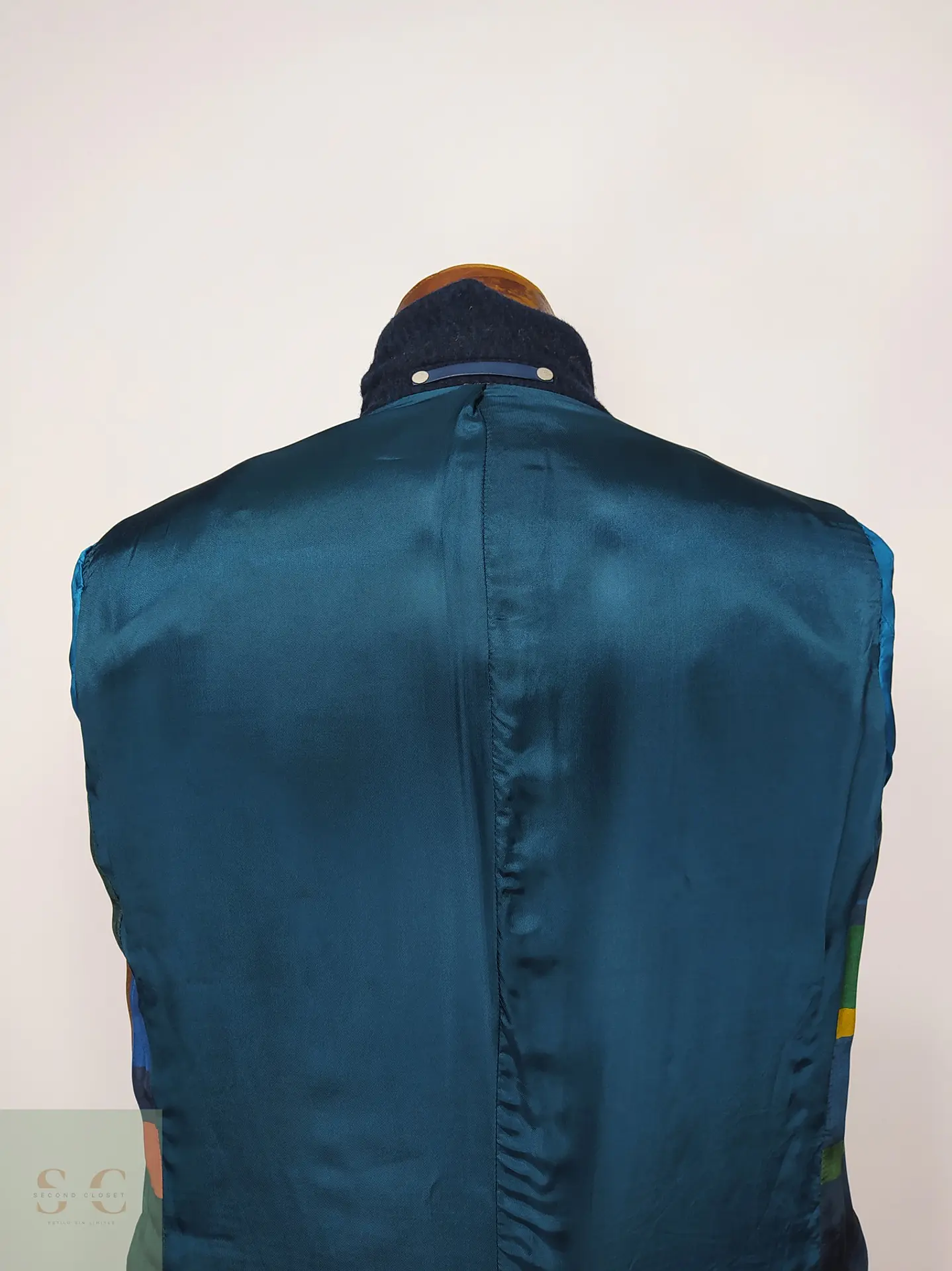 Abrigo Overcoat de Paño Texturado en Mezcla de Lana y Alpaca PS Paul Smith Talla SM 9