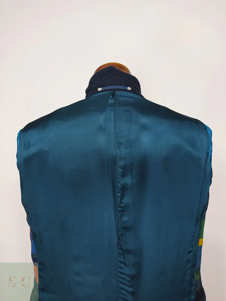 Abrigo Overcoat de Paño Texturado en Mezcla de Lana y Alpaca PS Paul Smith Talla SM 9