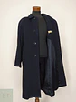 Abrigo Largo Balmacaan de Paño Azul Marino Cashmer Lana Talla XL - Miniatura 5