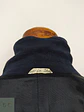 Abrigo Largo Balmacaan de Paño Azul Marino Cashmer Lana Talla XL - Miniatura 8