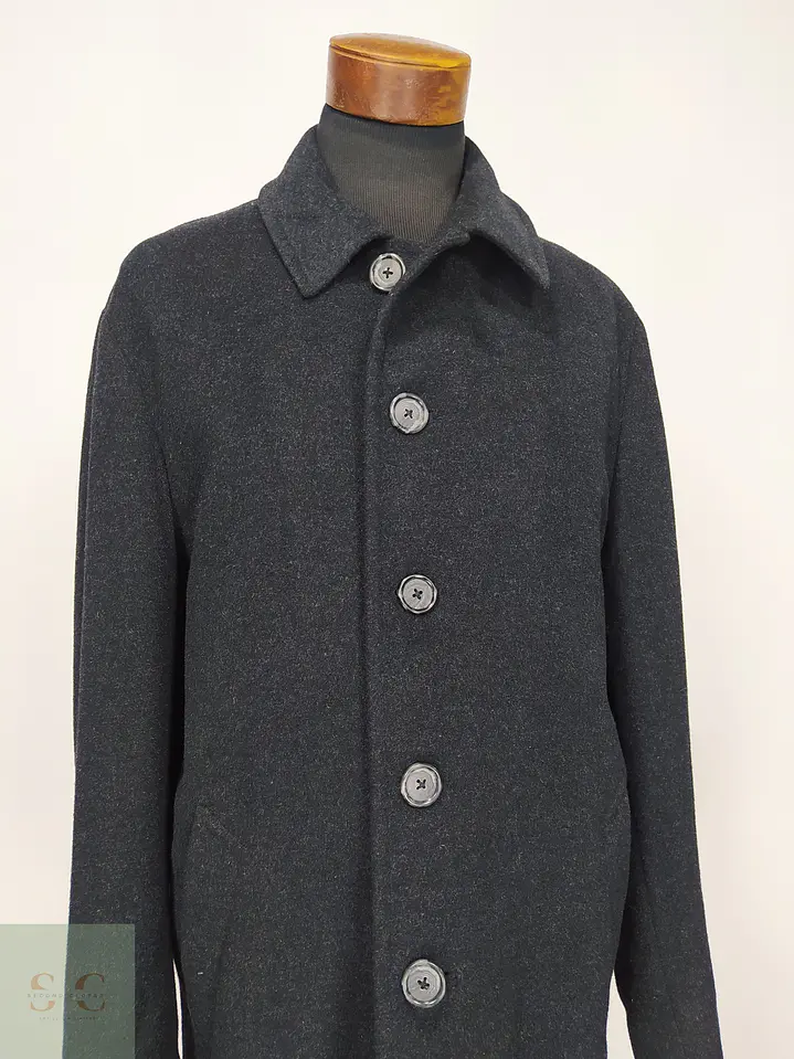 Abrigo Clásico de Paño Monocromático Stafford Talla XL 2
