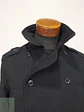 Abrigo Peacoat Cruzado de Paño con Solapa Ancha Much More Talla ML - Miniatura 3