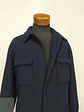 Sobrecamisa de Paño de Lana Azul Marino Claiborne Outerwear Talla L - Miniatura 2