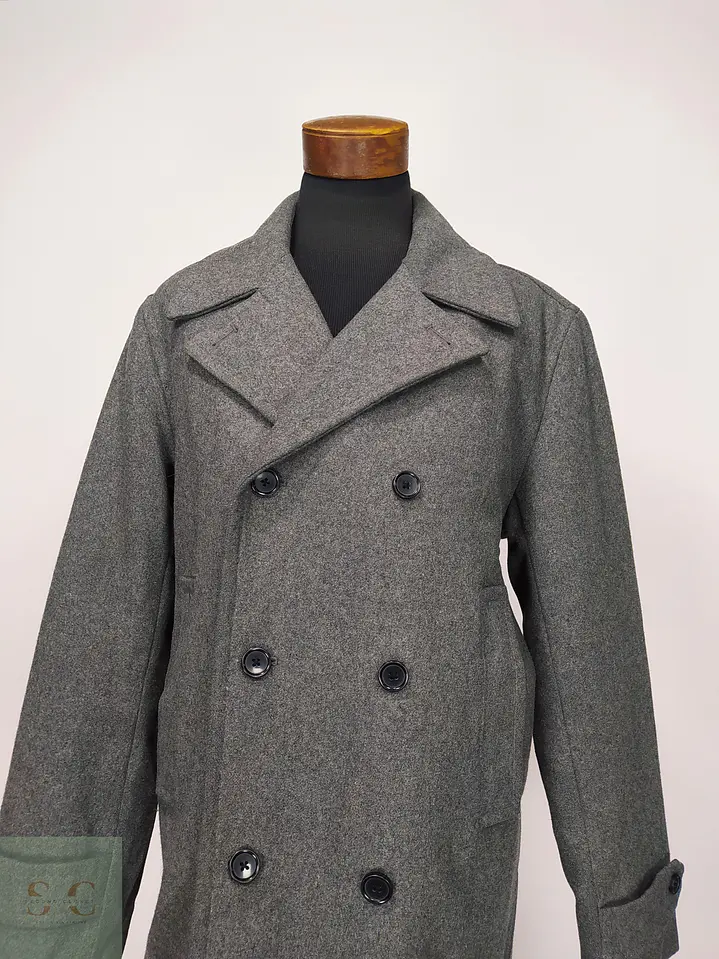 Abrigo Marinero Peacoat de Paño Cruzado Merona Talla XL 2