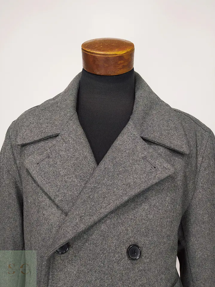 Abrigo Marinero Peacoat de Paño Cruzado Merona Talla XL 3