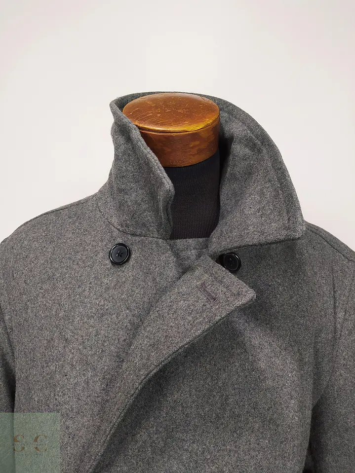 Abrigo Marinero Peacoat de Paño Cruzado Merona Talla XL 4