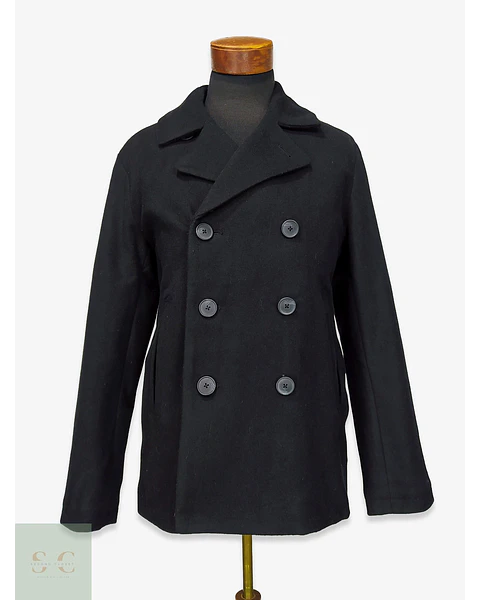Abrigo Marinero Peacoat de Abotonadura Doble Old Navy Talla ML